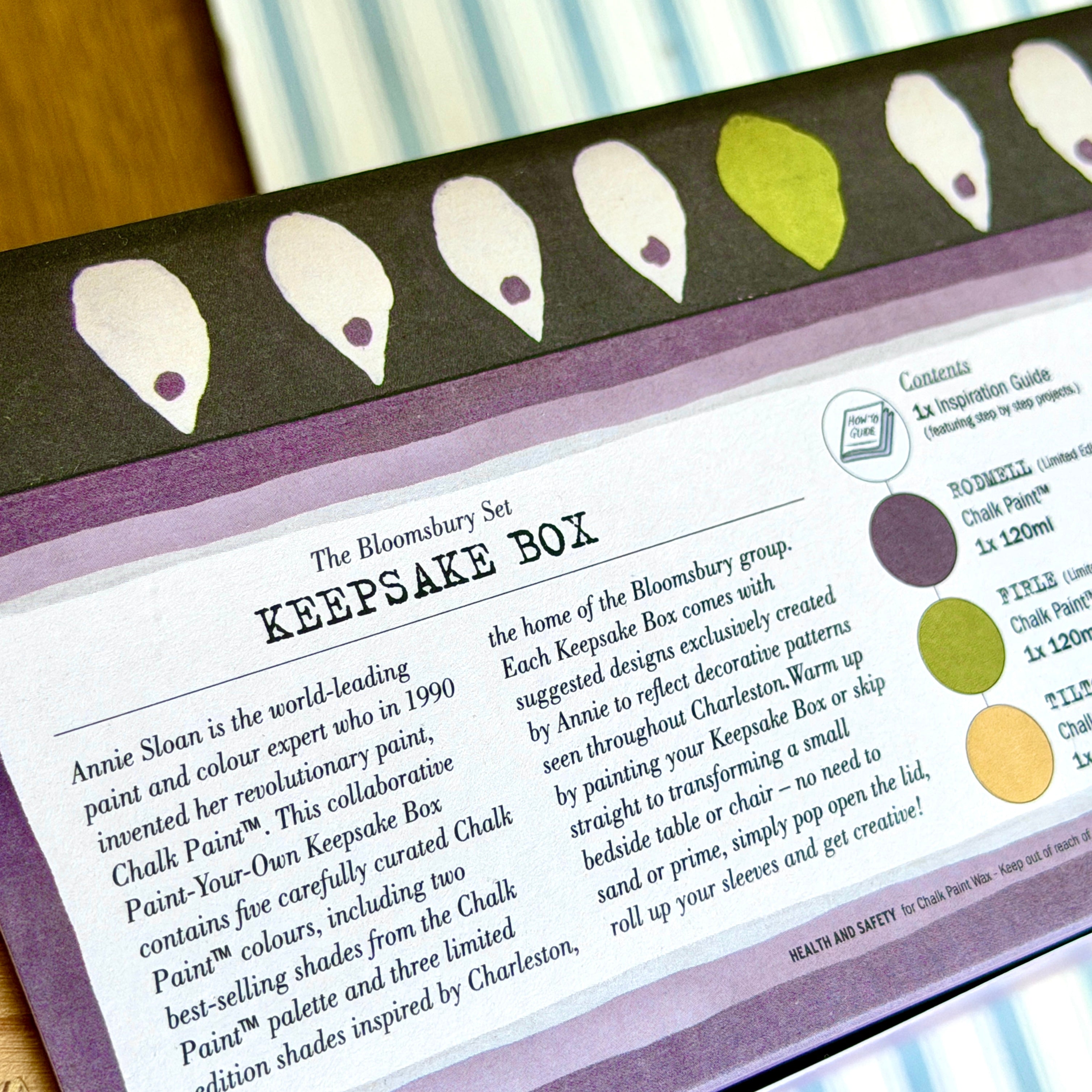 Annie Sloan Paint your own Keepsake box