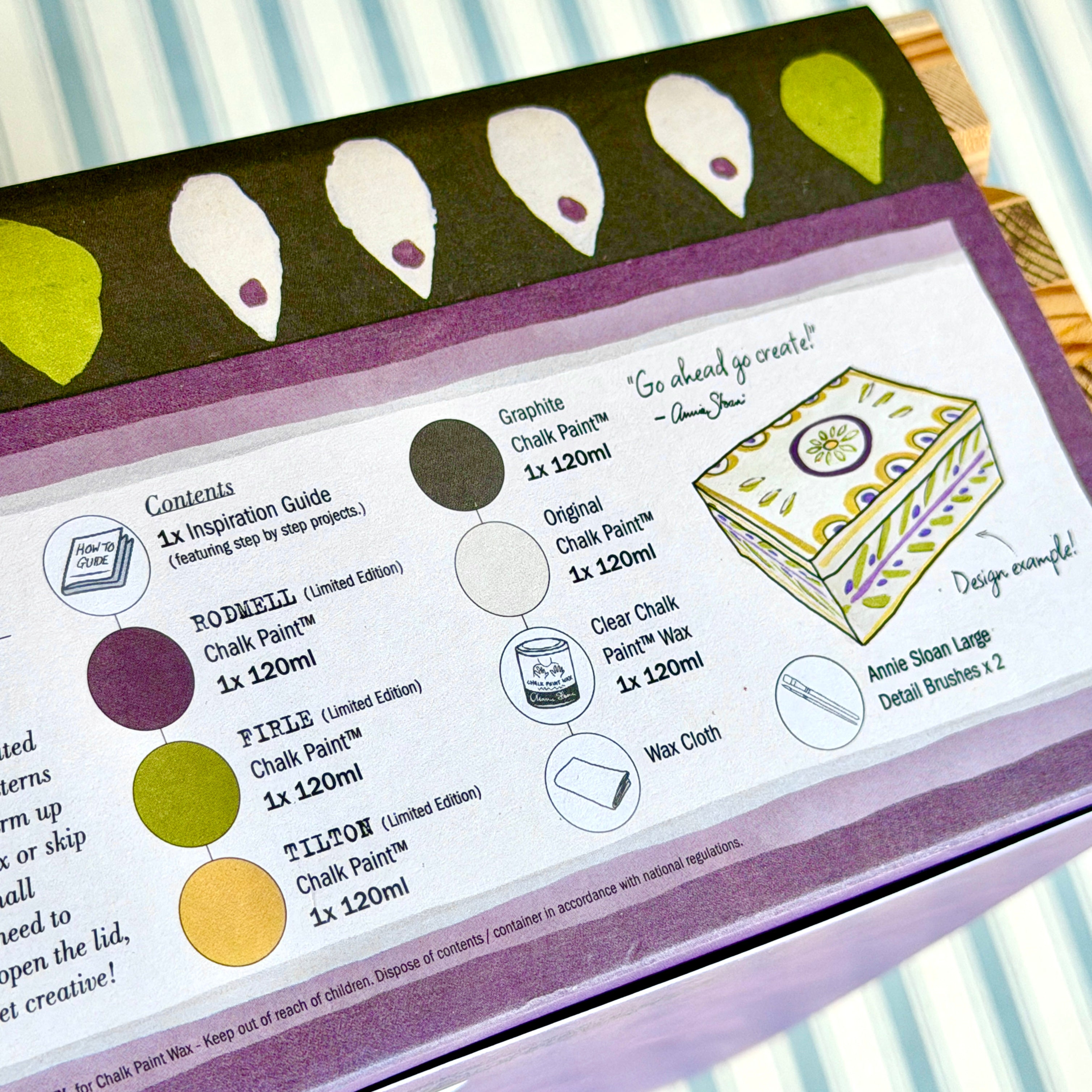Annie Sloan Paint your own Keepsake box