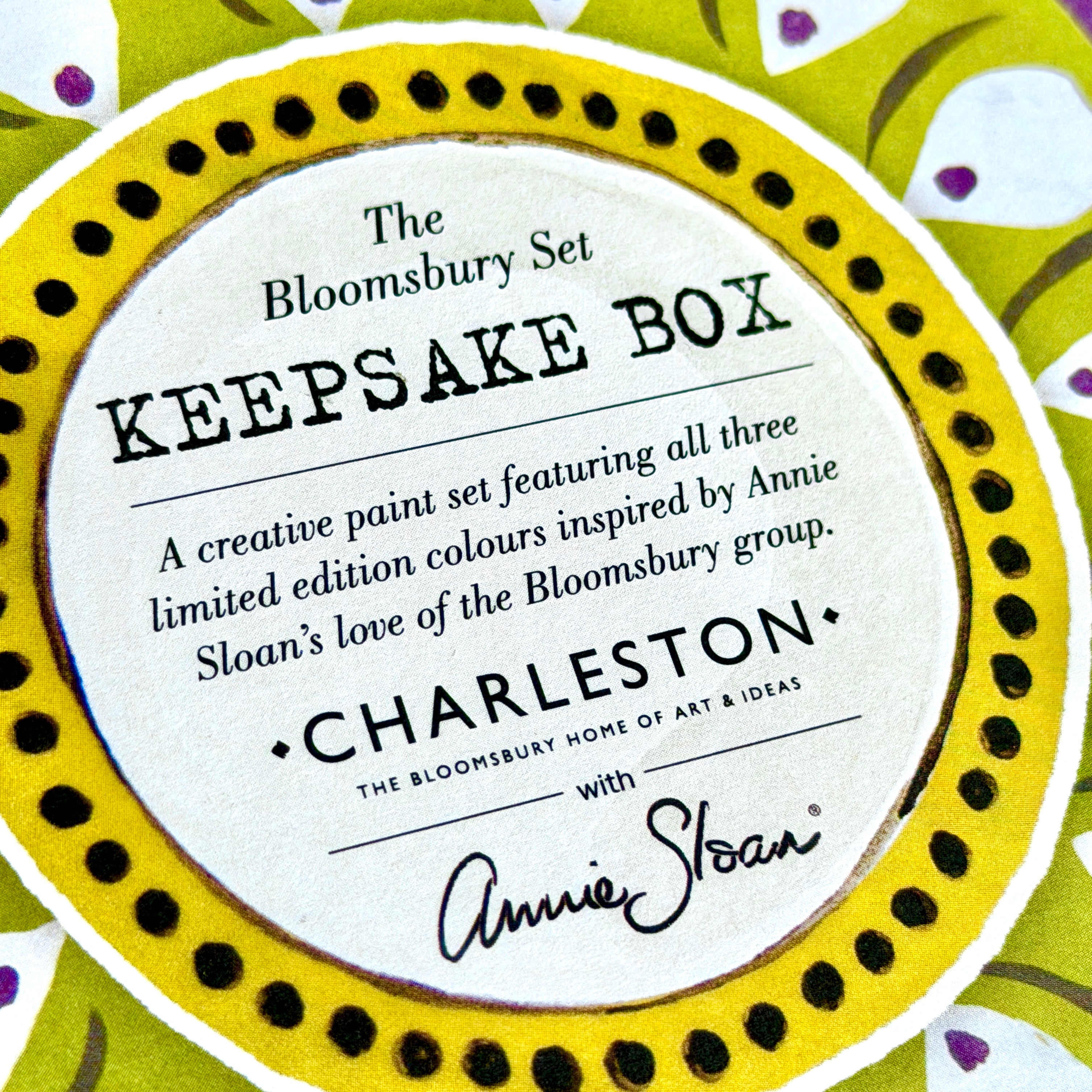 Annie Sloan Paint your own Keepsake box