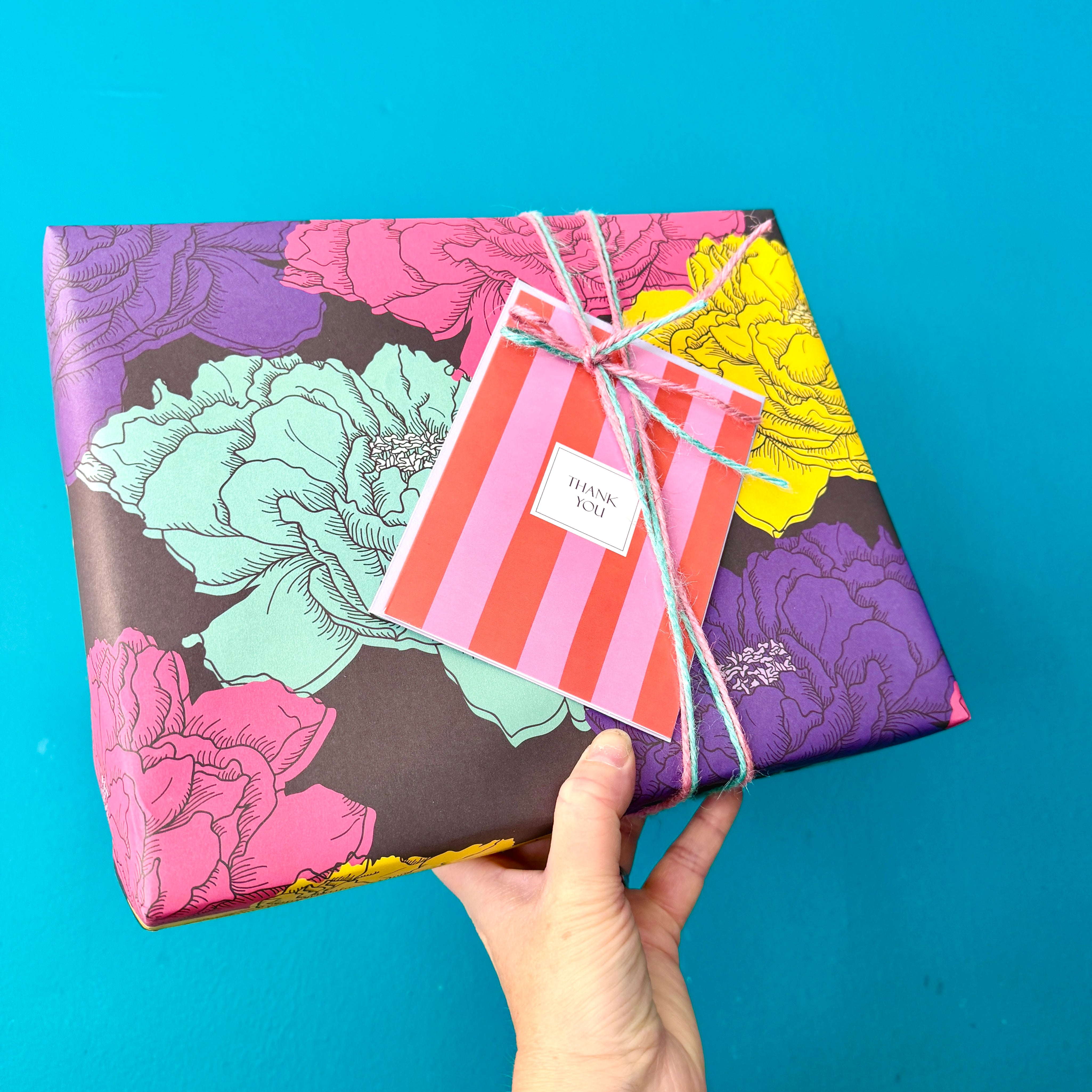 Teacher Gift Wrap and Thankyou Card