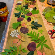 Workshop eco print fabric