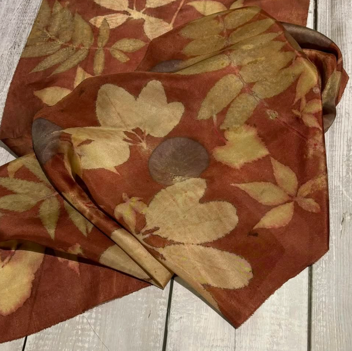 Workshop eco print fabric