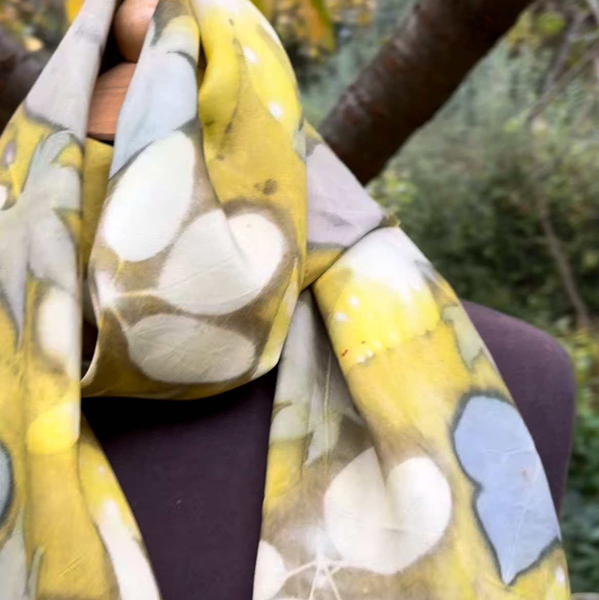 Workshop eco print fabric