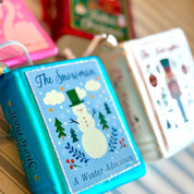 Set of 4 Vintage Fairytales Books, hanging decs