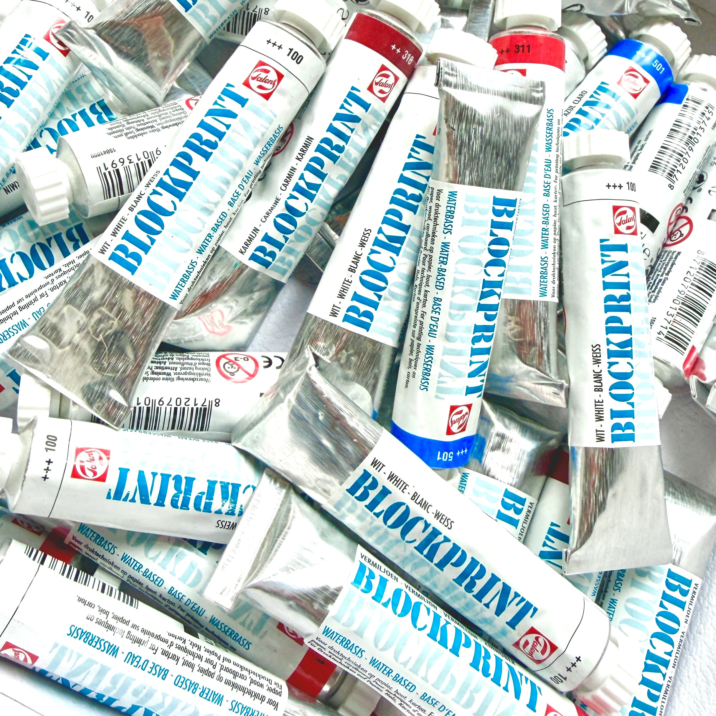 CLEARANCE 20ml block printing ink tubes