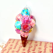 Ice Cream Cone Christmas Decoration