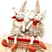 Autumn Winter Mouse Shelf Decoration – 38cm