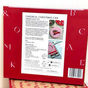 Cheerful Christmas Car Embroidery Kit