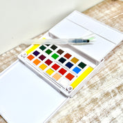 Artiste Watercolour Pan Set – 24 Colours