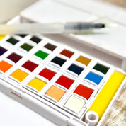Artiste Watercolour Pan Set – 24 Colours