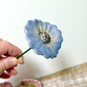 Ceramic hand glazed flowers
