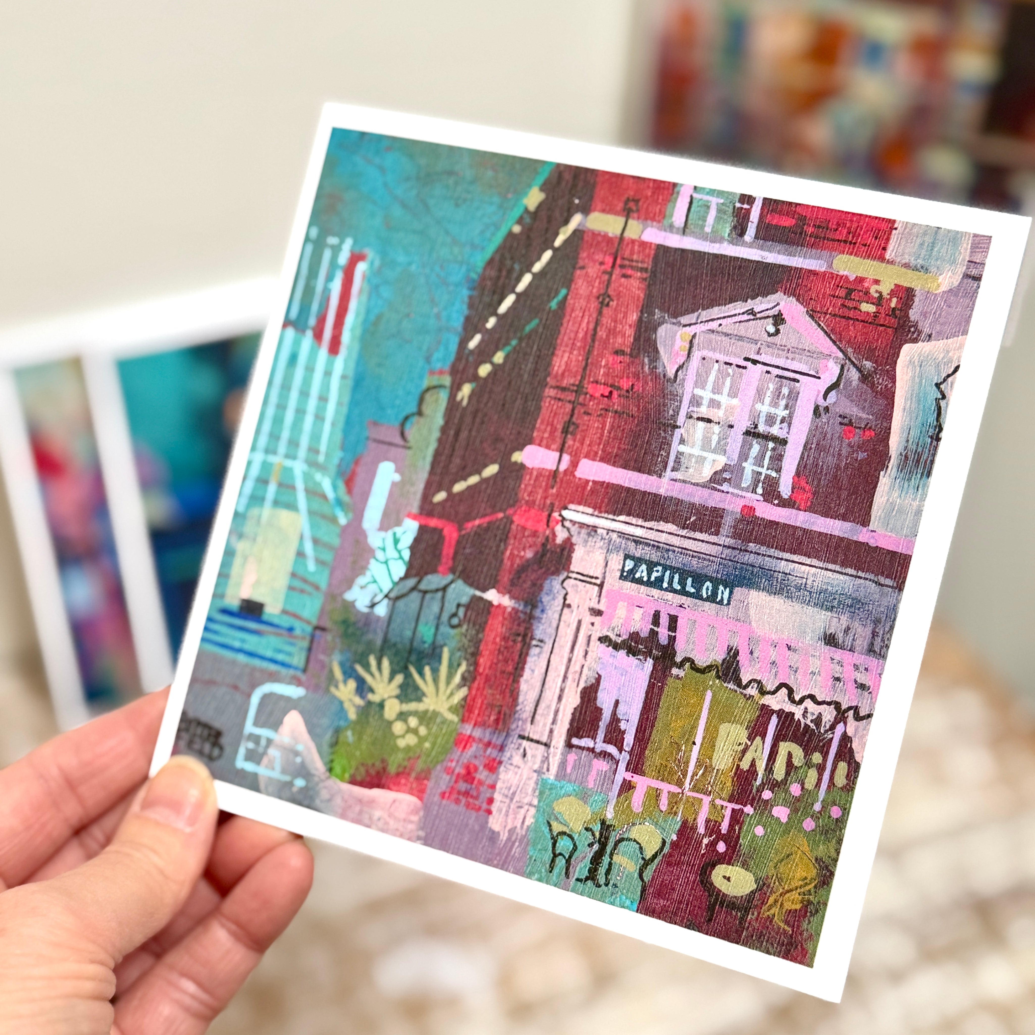 Painted Places of Liverpool, Art Cards
