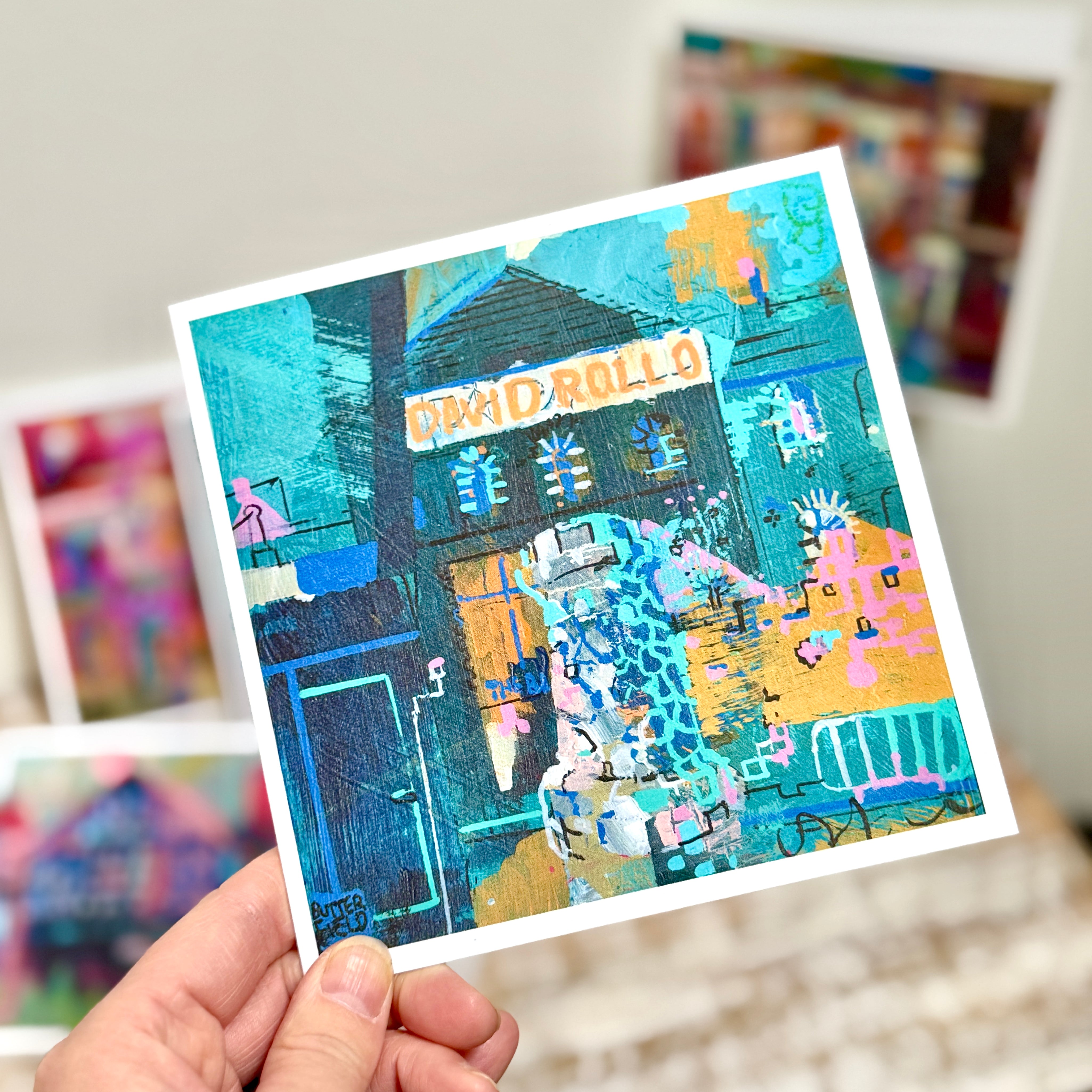 Painted Places of Liverpool, Art Cards
