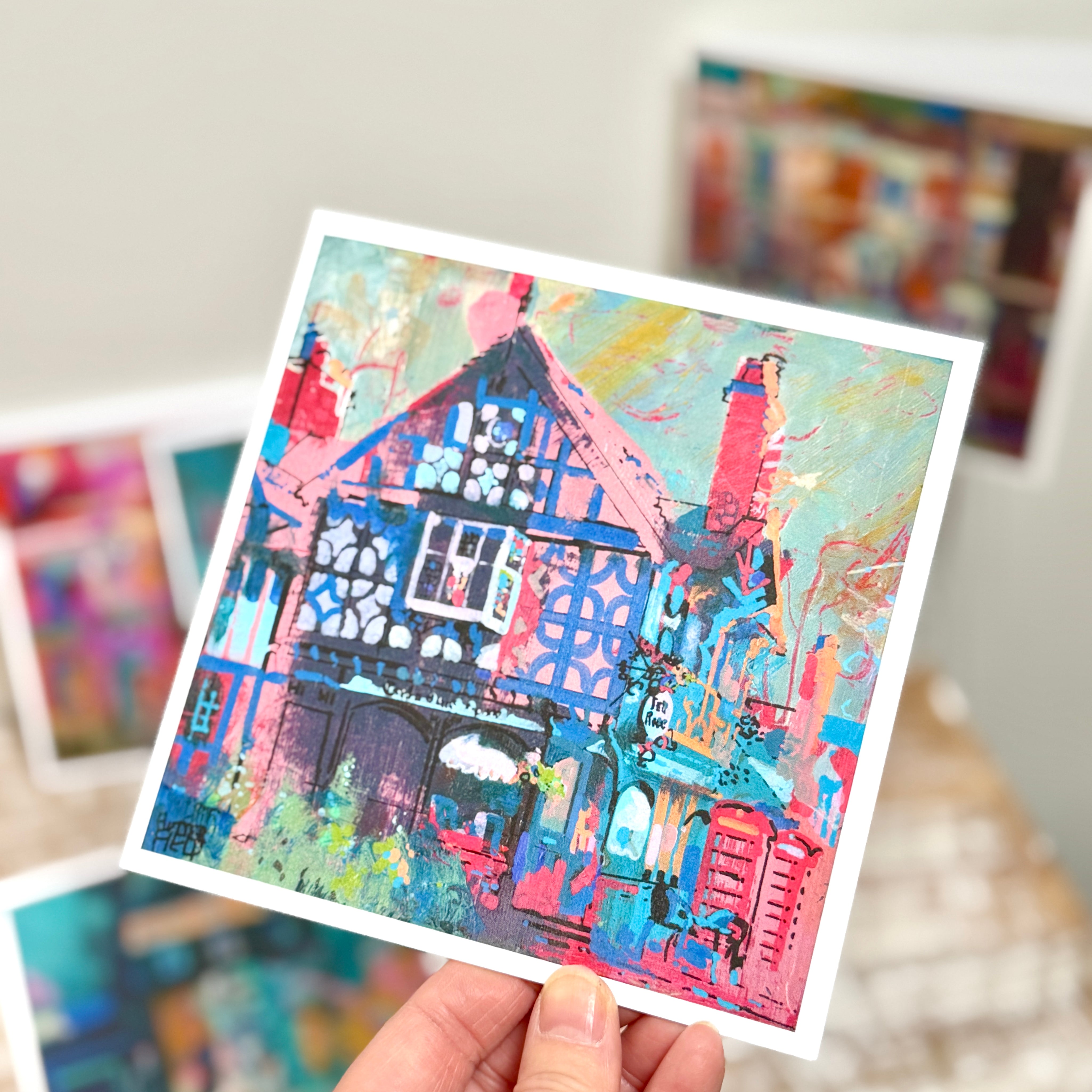 Painted Places of Liverpool, Art Cards