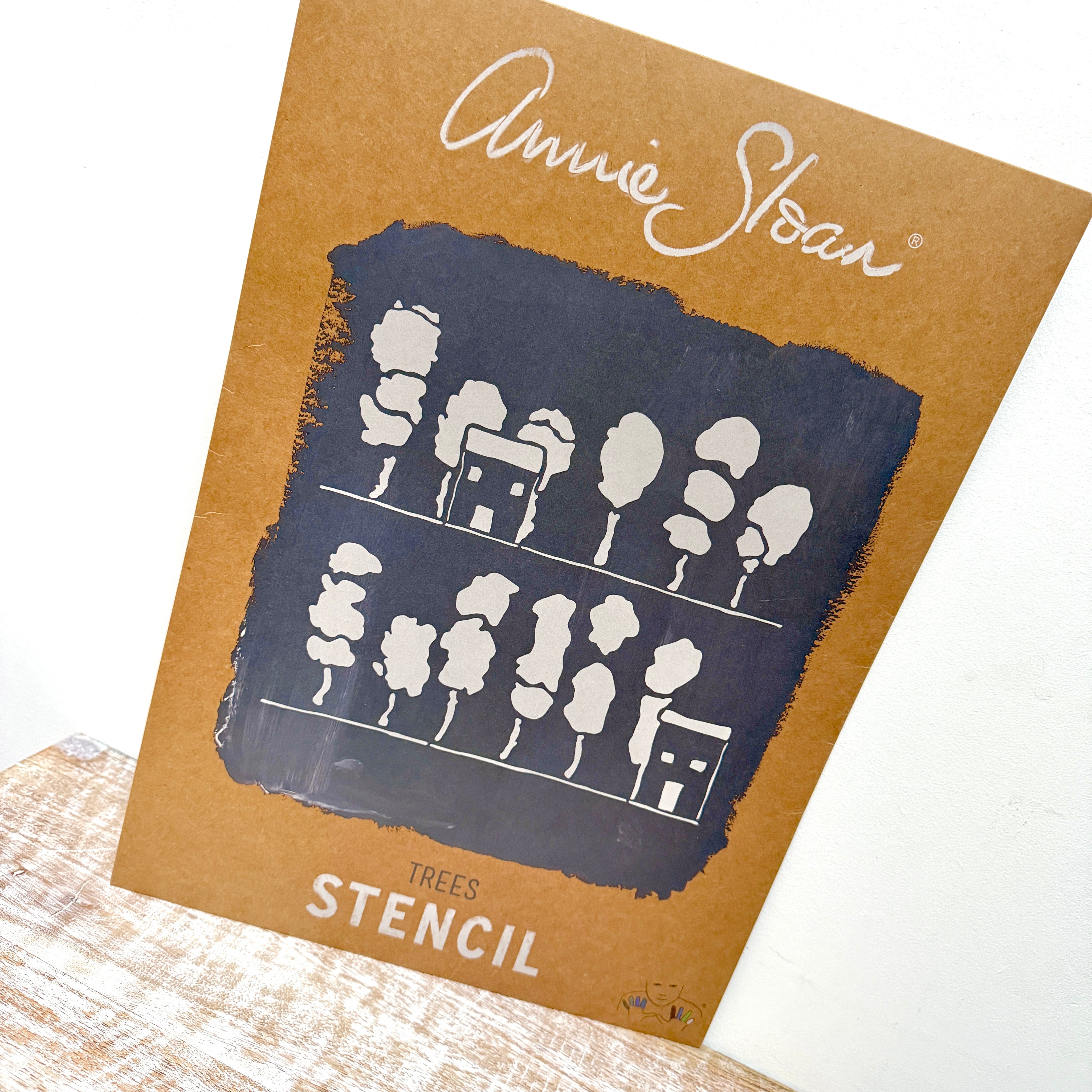 Annie Sloan Stencil - Trees