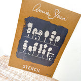 Annie Sloan Stencil - Trees