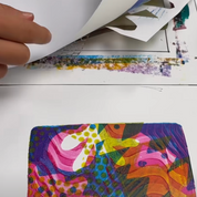 Gel printing plate by Speedball