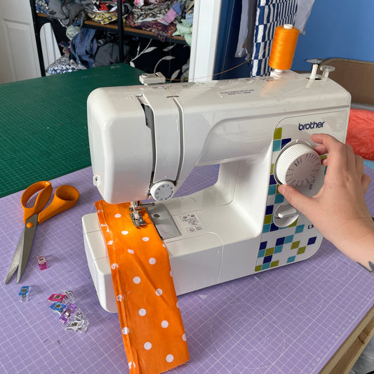 Machine Sewing for Beginners Part 1 of 2