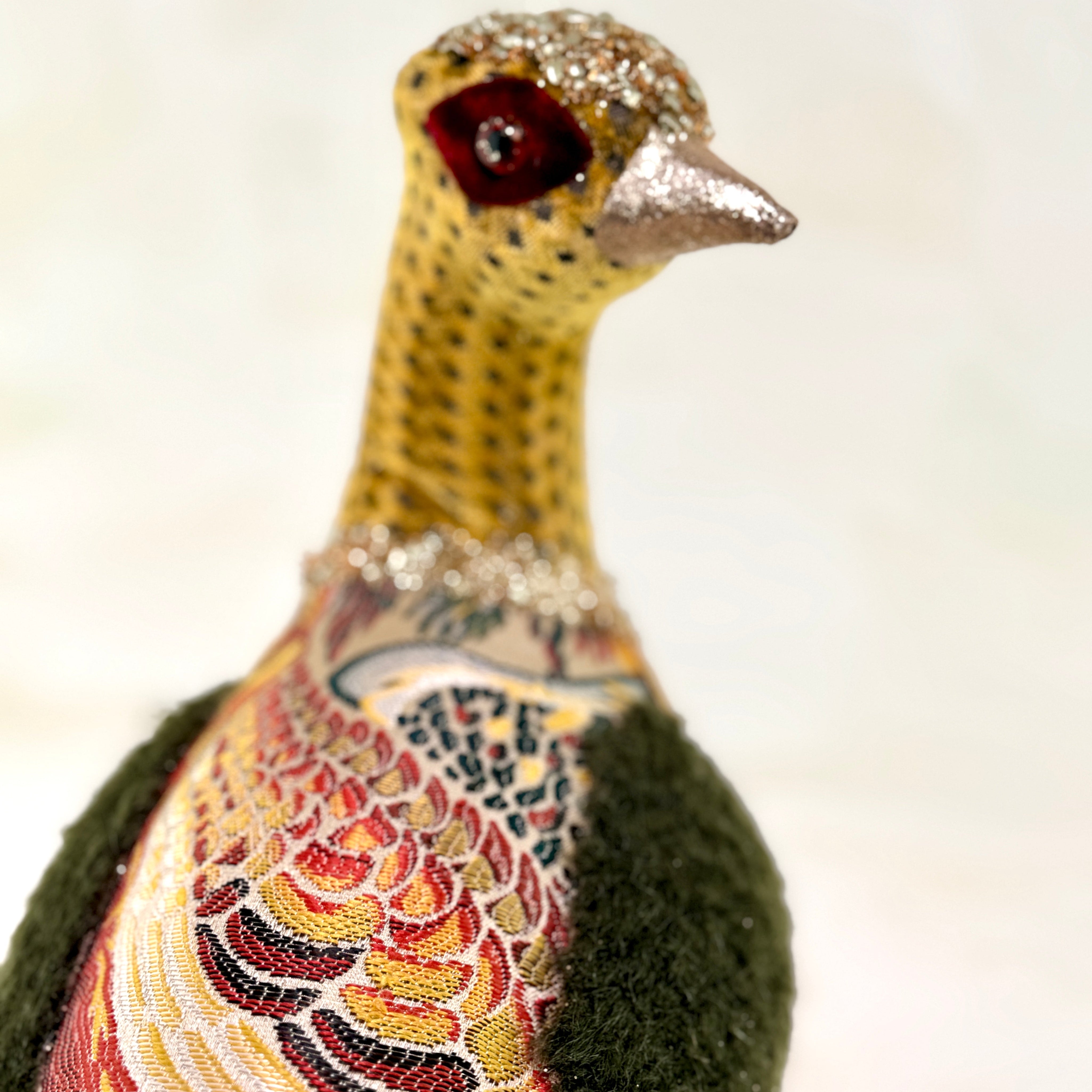 Embroidered Decorative Pheasant