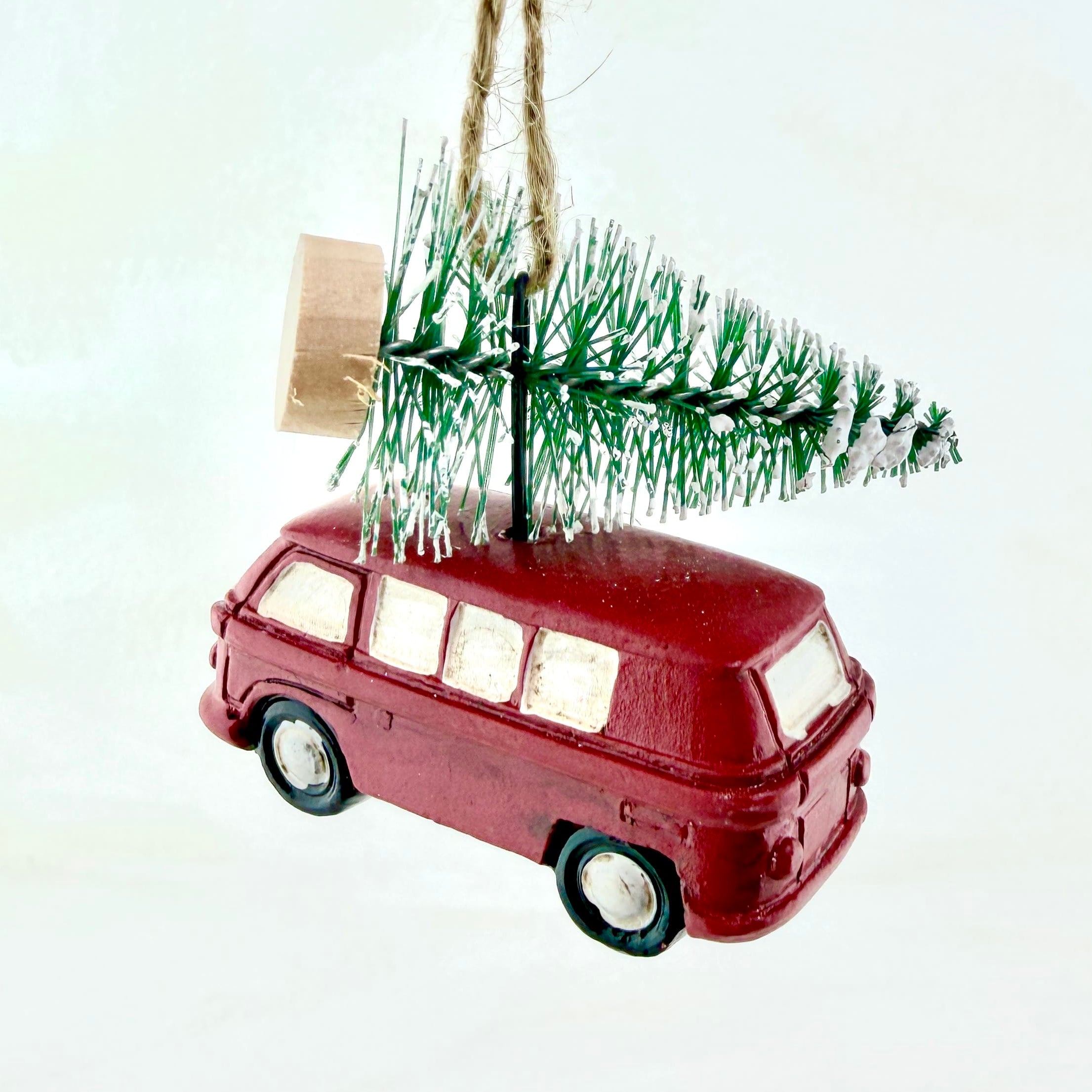 Clever Hands Christmas camper van tree dec