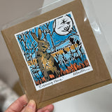 Original Art, Lino Cards by Melanie Sullivan