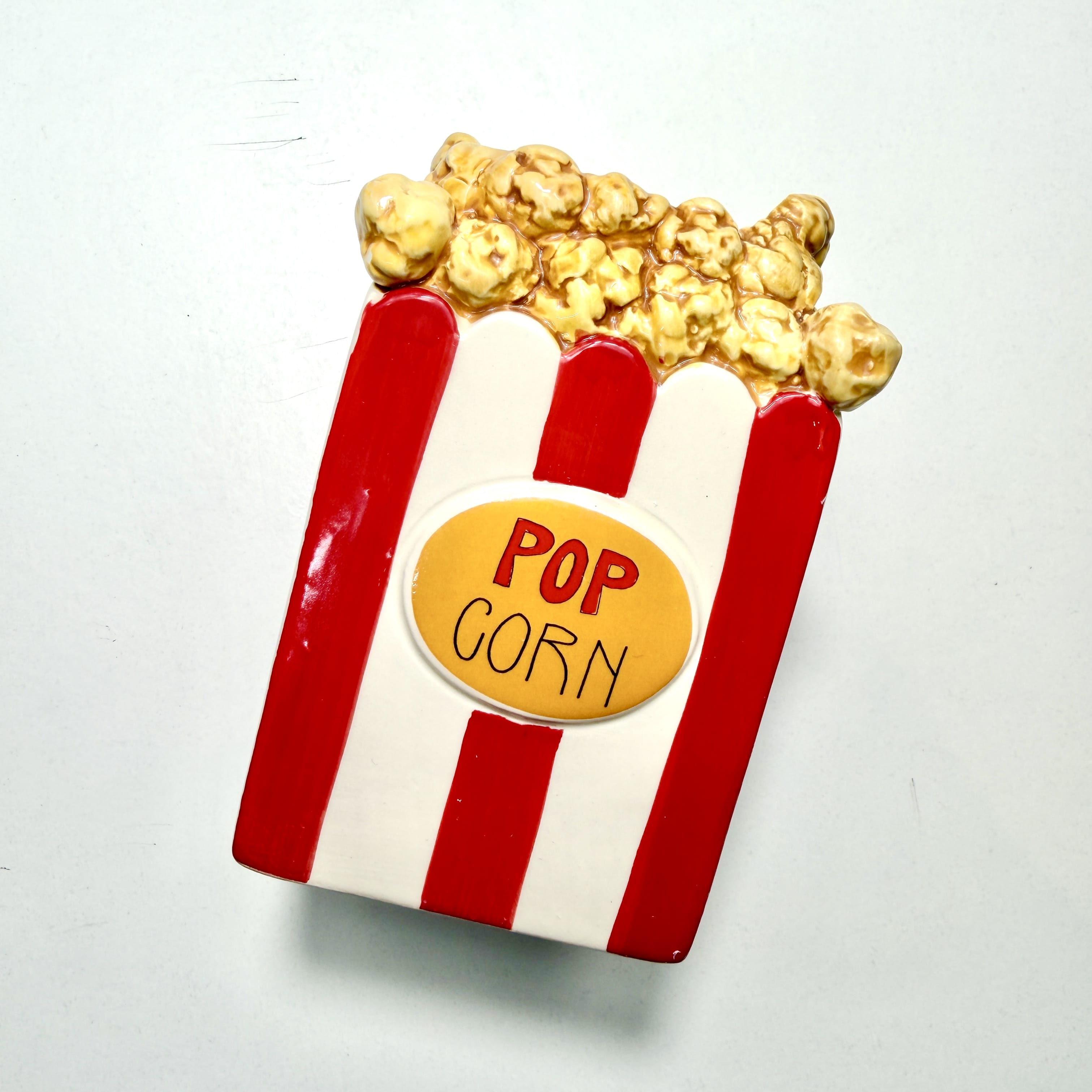 Clever Hands Popcorn Pot Planter or Brush Holder