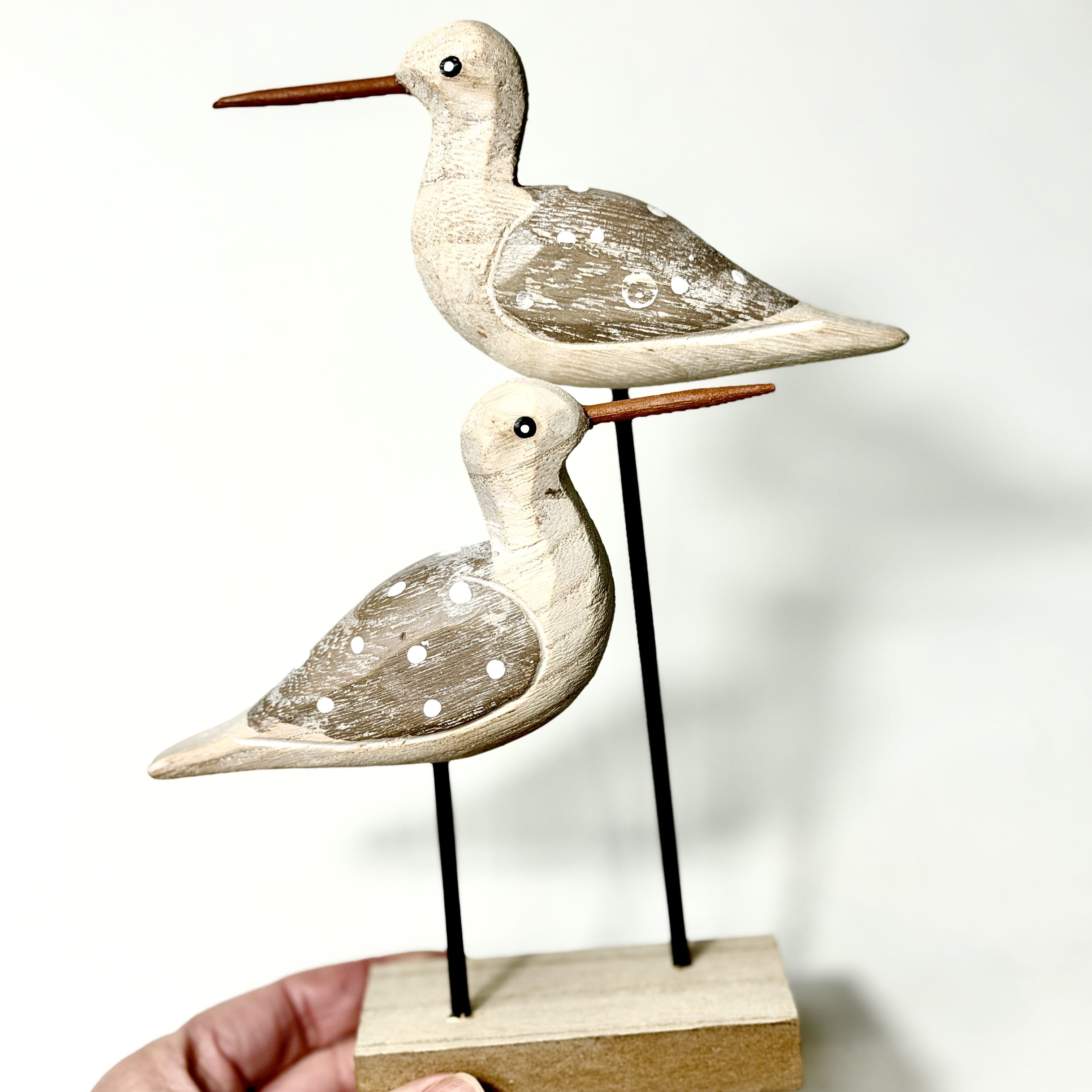 Clever Hands Coastal Bird Duo on Stand