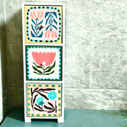 Clever Hands Floral 3 Drawer Colourful Storage Chest
