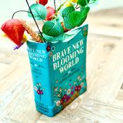 Book vase, Brave New Blooming World