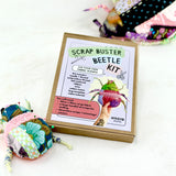 Scrap Fabric Beetle Sewing Upcycle Kit