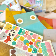 Petit Collage DIY Notecards, Stickers & Journal Set (Age 6+)