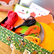 Petit Collage Woodlands DIY Crossbody Craft Sew Kit (Age 6+)