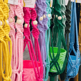 Macrame plant hanger workshop
