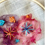 Diane Moore Artist Starburst creative handstitch