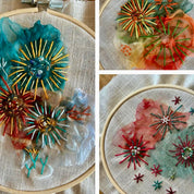 Diane Moore Artist Starburst creative handstitch