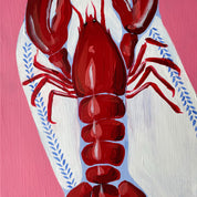 Mia Cathcart Lobster painting workshop