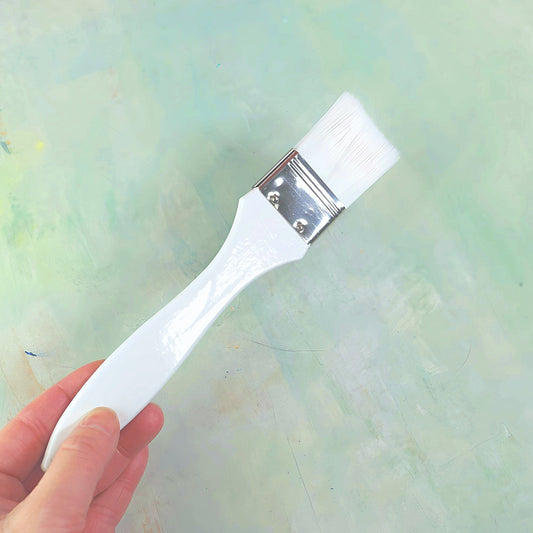Paintbrush ideal for washes, synthetic and super soft