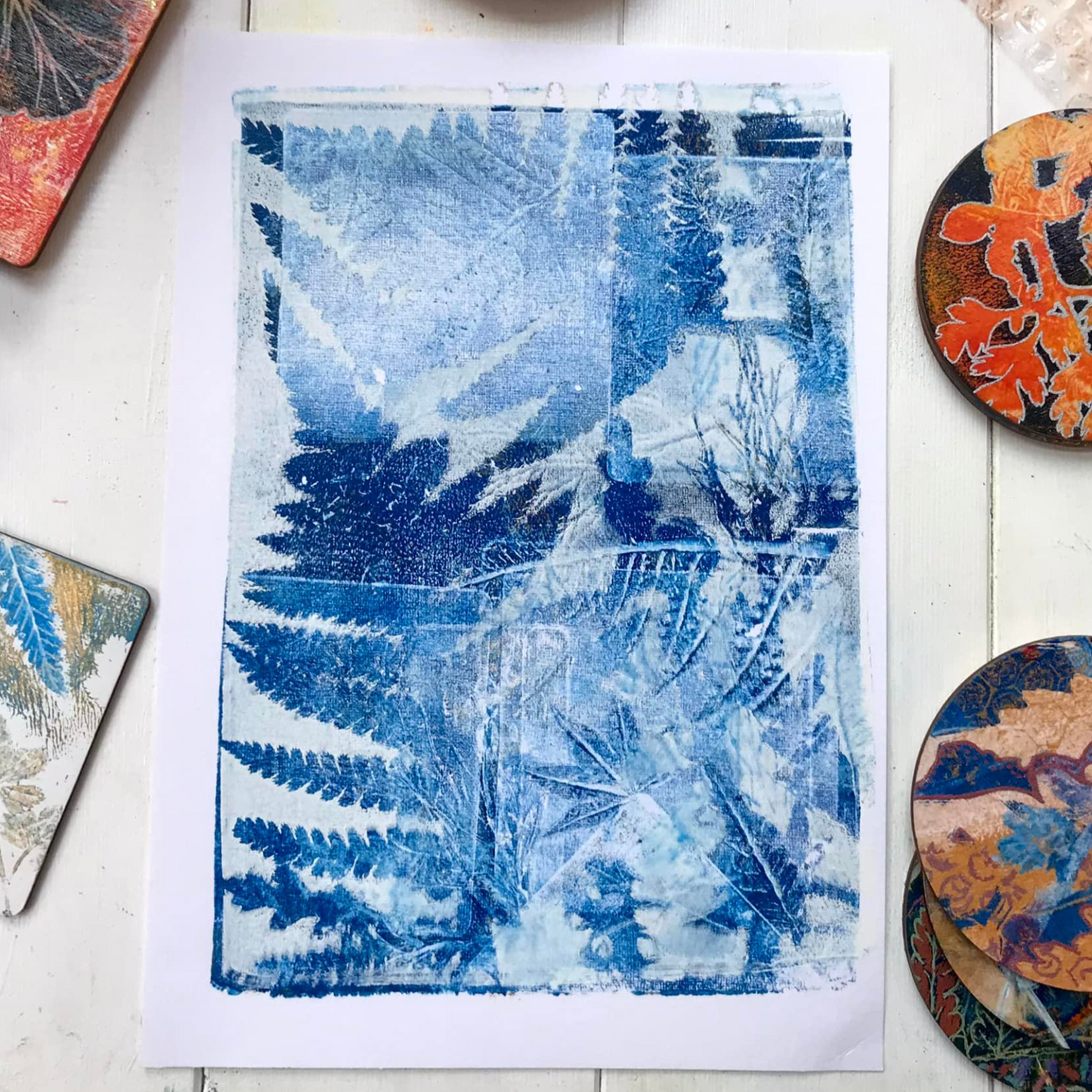 Gelli plate kit for gel or mono printing