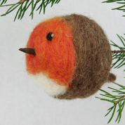 Clever Hands Workshops Workshop needlefelt a robin
