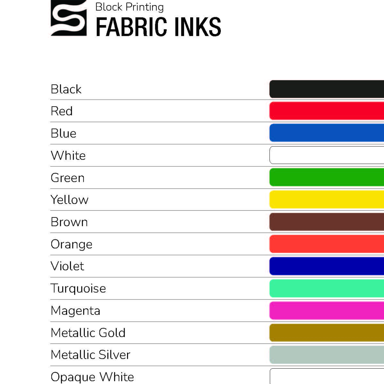 Fabric block print ink 75ml by Speedball