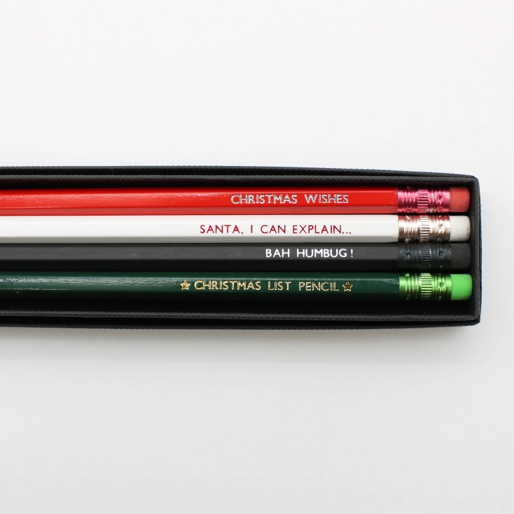 Christmas pencil set