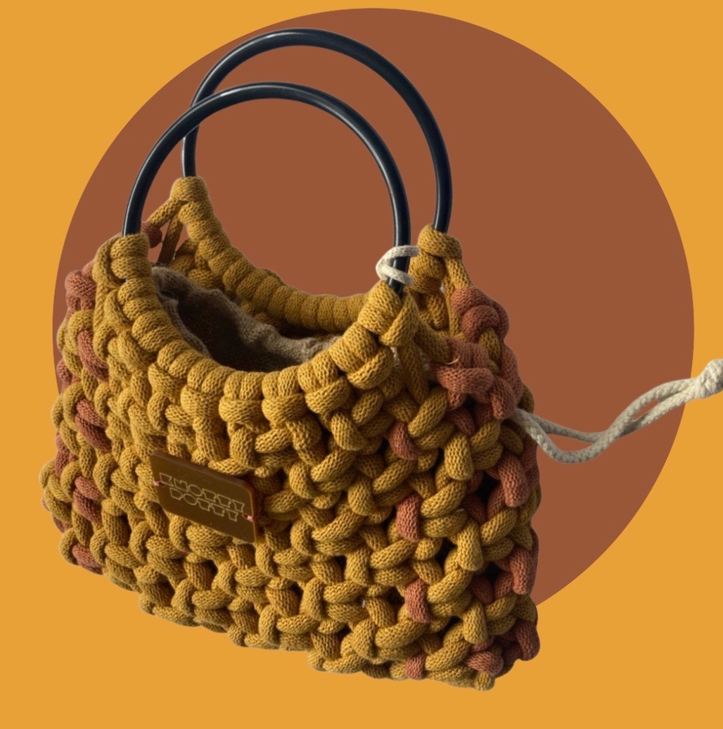 Workshop macrame bag making with Knottypotty