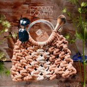 Workshop macrame bag making with Knottypotty
