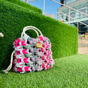 Workshop macrame bag making with Knottypotty