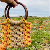 Workshop macrame bag making with Knottypotty