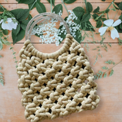 Workshop macrame bag making with Knottypotty