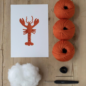 Jordan the Lobster Crochet Kit