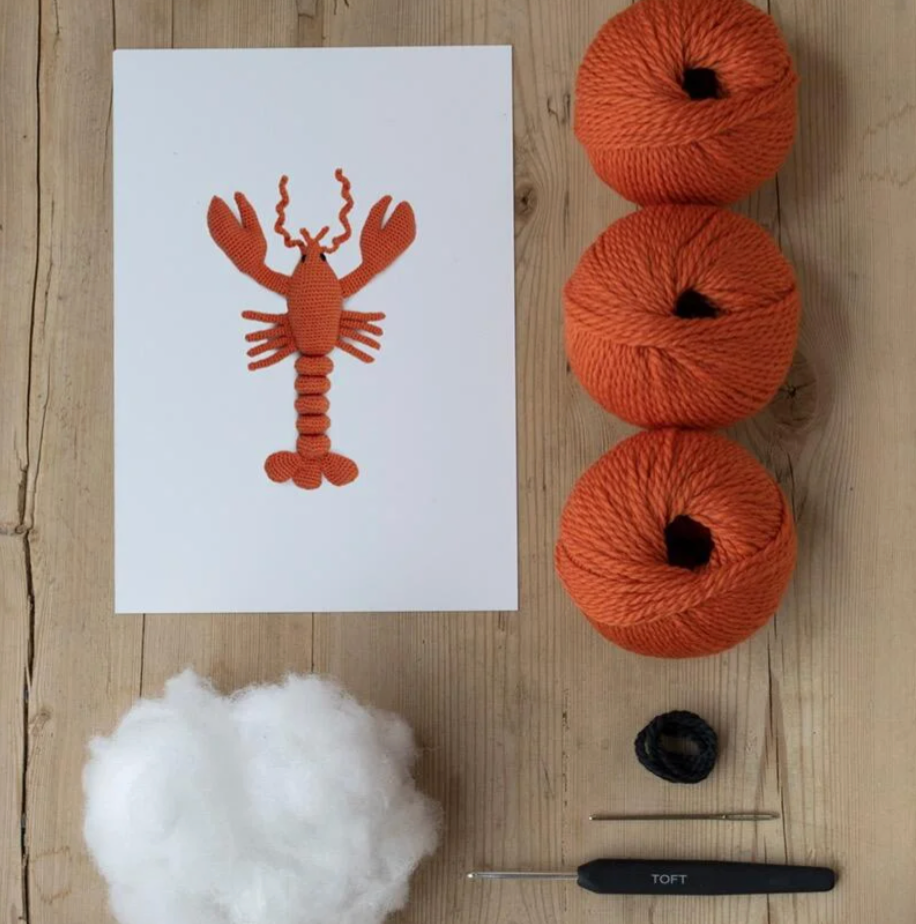 Jordan the Lobster Crochet Kit