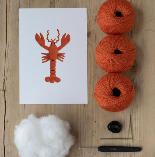 Joanna the Lobster Crochet Kit