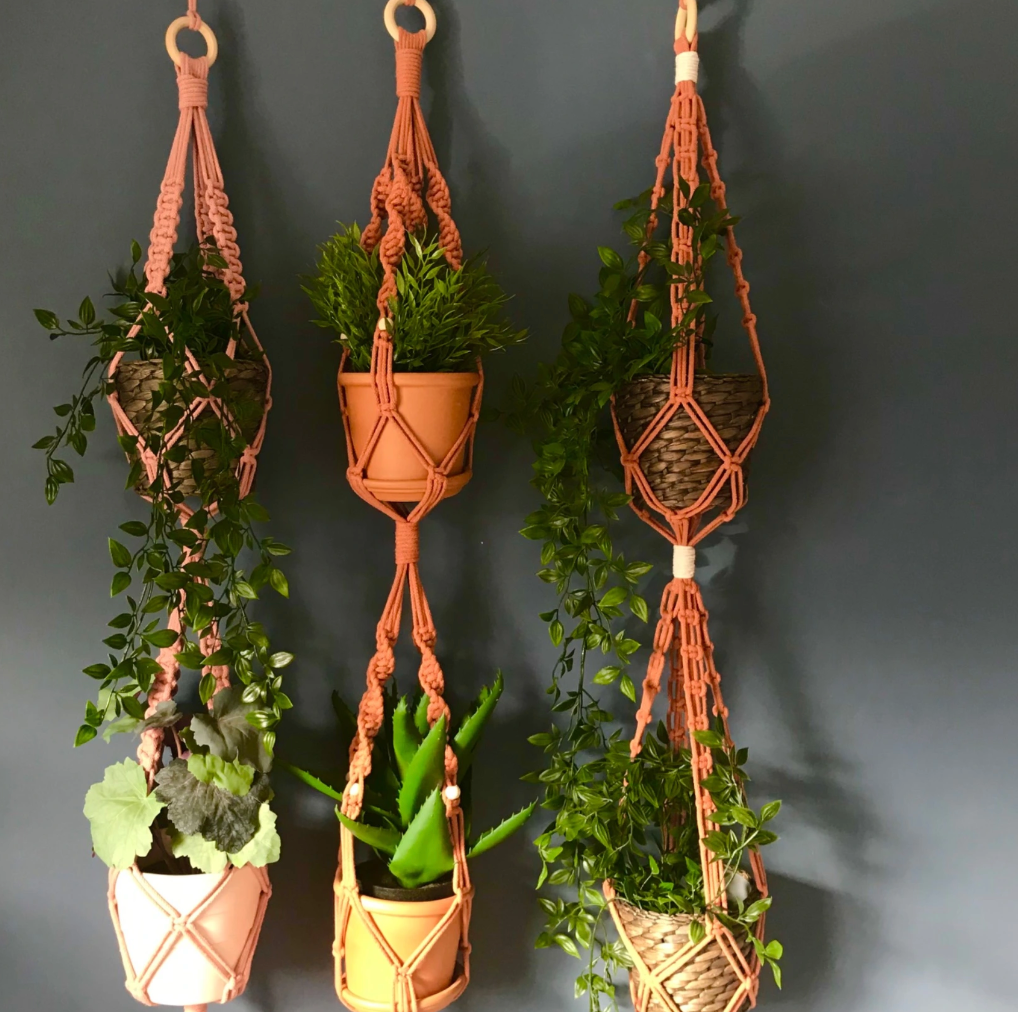 Macrame DIY Plant Hanger Kit